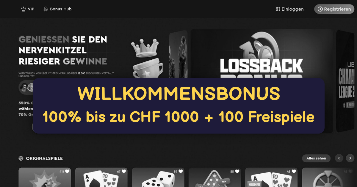 Celsius Casino Schweiz